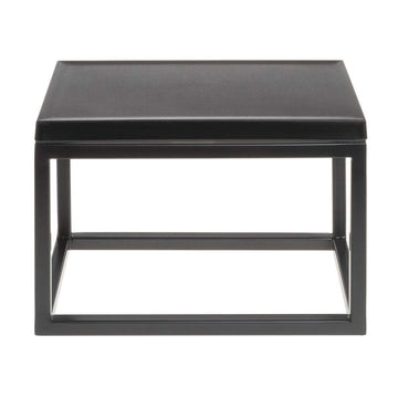 Black Display Riser with Black Top - 7" H by HUBERT – Metal, Black, Model 73114+98771