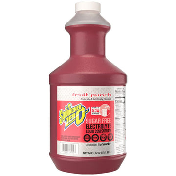 Zero Liquid Concentrate by Sqwincher – 64 Fl Oz (Pack of 6), Fruit Punch, Model 050102-FP