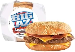 Big AZ Bacon Addict Cheeseburger, 9.35 Ounce -- 10 per case.