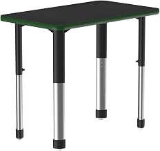Correll Collaborative Desk with Black Granite Finish AD3420-REC-07-09-39