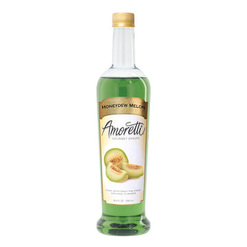 Honeydew Melon Gourmet Syrup 750 ml by Amoretti – 25.4 Fl Oz (Pack of 1)