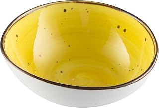 CAC China TUS-B6-SFL Soup/Salad Bowl Sunflower 13oz 6" Porcelain Round, Color, Set of 36