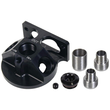 Remote Oil Filter Mount by Allstar Performance – Aluminum, Model ALL92027