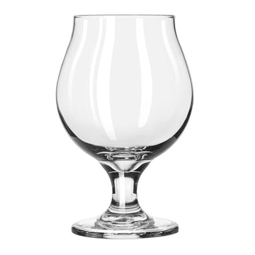 Glassware Belgian Beer Glass by Libbey – 16 oz, 16.0 fluid_ounces, Glass, Clear, Pack of 12