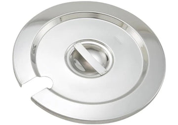 Commercial Inset Cover by Winco – Medium, Stainless Steel, Model INSC-4