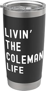 Living The Coleman Life Name Stainless Steel Insulated Tumbler