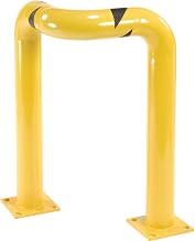 Global Industrial Triple Elbow Corner Guards, Steel, 36"H X 24"L, Yellow