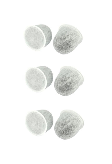 Water Filter Pod 6 Pack by Hamilton Beach – 6 Count (Pack of 1), Carbon Fibre Resin, Gray, Pack of 6, Model P000000006
