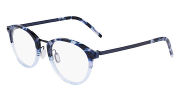 Eyeglasses B 2036 460 Shiny Blue Tortoise Gradient by Flexon – Cellulose, Blue Tortoise