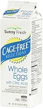 Sunny Fresh Cage Free Selections Whole Eggs with Citric Acid, 2 Pound -- 12 per case.