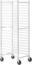 HUBERT Bun Pan Sheet Pan Rack for 20 Pans End Load Aluminum - 26" L x 20" W x 70" H