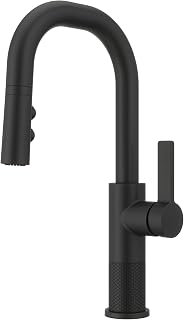 Pfister Montay 1-Handle Pull-Down Kitchen Faucet in Matte Black