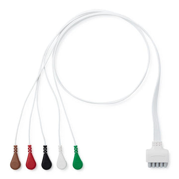 5-Lead Disposable ECG Leadwire for GE Multi-Link by Medline – Pack of 100, Model MDSLWS509
