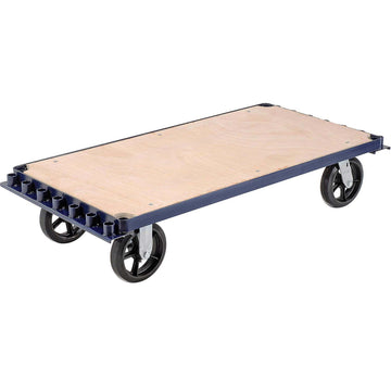 Adjustable Panel & Sheet Mover Truck by Global Industrial – 25"L x 24"W x 4.33"H, Alloy Steel, Blue, Model 241543