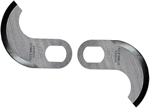 ALFA International HOB 84181D Closed End Stainless Steel Knives, Set of 2
