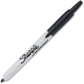 Fine Point Retractable Markers by Sharpie – 1 Count (Pack of 1), Plastic (Body), Felt/Fiber (Tip), Assorted, Model 32701DZ