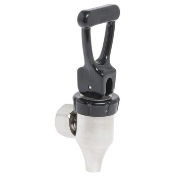Replacement Spigot Assembly for HUBERT Coffee Urn & Beverage Dispenser – Metal, Gray, Model SP-001