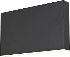 Elegant Lighting Colter 8.5" Outdoor Wall Sconce in Black