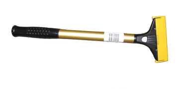 Heavy Duty Super Scraper by Ettore – 15" x 4.3" x 1", carbon steel blade, Gold, Black, Model 2005
