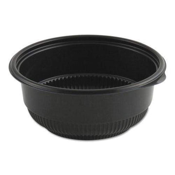 Incredi Bowl Black Polypropylene Round Soup Bowl, 20 Ounce Capacity - 250 per case.