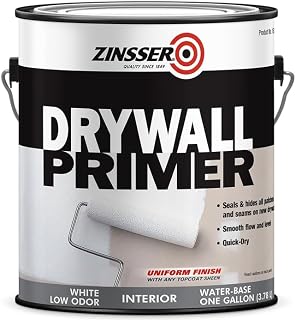 Zinsser 4-Pack of 1 gal 01501 White Drywall Primer Seals New Drywall