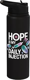 IVF In Vitro Fertilization Transfer Day Fertility Pregnancy Stainless Steel Insulated Water Bottle