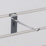 Slatwall Hook by Retail Resource – Steel Wire, Chrome, Model SSWH6