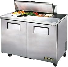 TRUE TSSU-48-10-HC 2-Door 10-Pan 12 Cu Ft Sandwich/Salad Prep Table