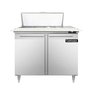 DL36-8C Designer Line Sandwich Unit by Continental Refrigerator – Commercial Grade
