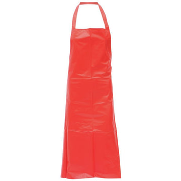 Locknane Bib Apron Red Vinyl - 39"L x 31"W by LOCKNANE MANUFACTURING INC – Medium, Plastic, Red, Model 10-APR-P-RE/STD