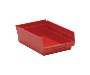 Economy Part Organizer Red Bins 12" L x 9" W x 4" H 20 Pack by QUANTUM STORAGE SYSTEMS – One Size, 389.84 cubic_inches, Blend, Red, Pack of 20