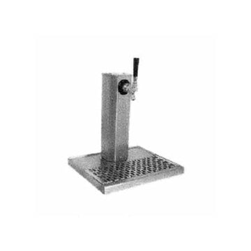 Column Draft Beer Tower glycol-cooled (4) polished Brass fau by Glastender – Model CT-1-PBR