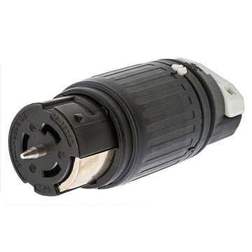 Locking Connector by Hubbell – Nylon, Black, White, Model CS8364C