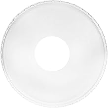 Karat C-KDL107 32 oz 107mm PET Dome Lids (Case of 500)