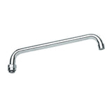 Krowne 10" Spout – 18"L x 12"W x 2"H, Brass, Silver, Model 21-422L