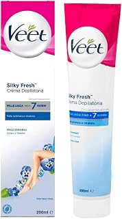 Veet Hair Removal Cream Sensitive Skin with Aloe Vera & Vitamin E (200ml)
