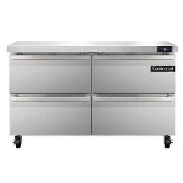 Continental Refrigerator Two Section Work Top Freezer 48"W by Value Line – Model SWF48-D