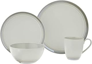 Mikasa Elura Gray 4-Piece Place Setting, Service For 1, Gray