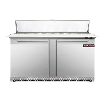 Designer Line Sandwich Unit by Continental Refrigerator – Model DL60-16C-FB