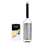 Savor Series Kitchen Grater Coarse in Black - Ideal for Carrot by Microplane – 12x2.625x1, Stainless Steel, Black, Model 58000