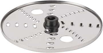 Waring Commercial WFP14S12 Food Processor Reversible Shredding Disc, Silver | Reversible shredding disc switches between fine and medium shreds for flexible prep.