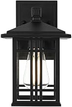 Elegant Lighting Harley 10" Outdoor Wall Sconce in Black