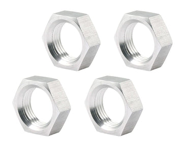 0.75 in. 16 Left Hand Steel Thin OD Jam Nuts - Pack of by Allstar Performance – 3/4-16 in, Alloy Steel, Zinc, Pack of 4, Model ALL18295