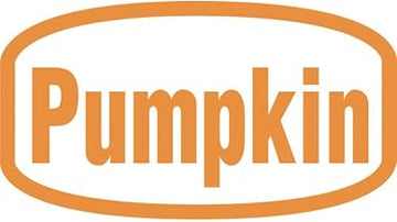 Pumpkin Labels White Traditional Flavor Food Packaging Labels Orange Imprint - 1 3/8" L x 3/4" H 1000 Per Roll