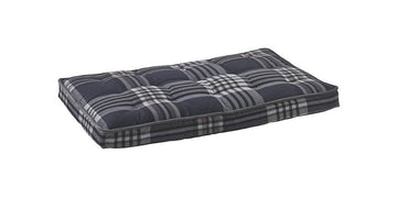 Luxury Microvelvet Crate Mattress | Greystone Tartan Plaid by Bowsers – Microvelvet, Greystone Tartan Plaid