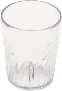 G.E.T. 2211-1-CL Tahiti Shatterproof BPA-Free Plastic Tumblers, 12 Ounce, Clear (Set of 12)