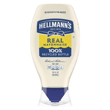 Hellmanns Real Mayonnaise Spread by HELLMANN'S – 20 Fluid Ounce, Pack of 12, Model 84135696