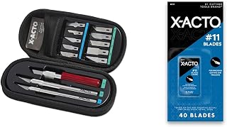 X-Acto Knife Set with Blades and Case for Arts, Crafts and Design