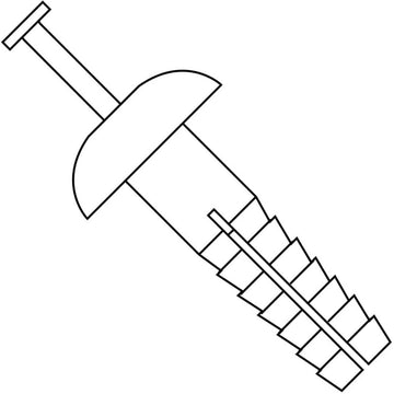 Zinc Plated Steel Hammer Drive Anchor 1/4" Diameter x 1 1/4" Length (Pack of 100) by Small Parts – 1.25 inches, Alloy Steel, zinc, Pack of 100