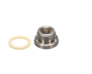 044A Adapter for B-0199-02 Aerators by T&S Brass – not_applicable, Chrome plated brass, White, Model 1031-Yosemitei5